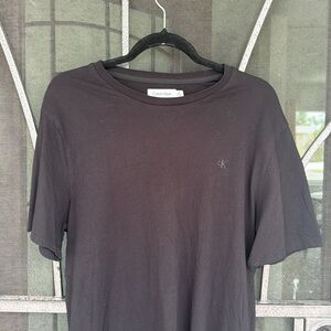 Calvin Klein smooth cotton Black shirt